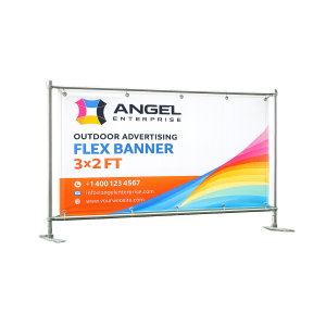 Flex Banner – Outdoor Advertising (3×2 ft)